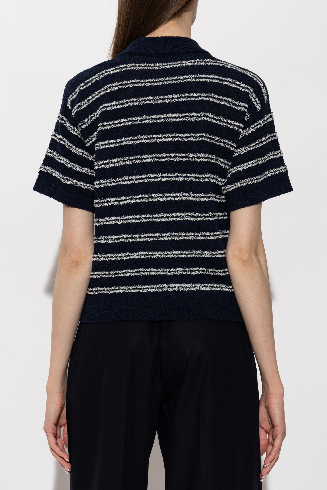 Moncler Polo with embroidered logo | Women's | Vitkac